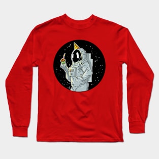 Cupcake Astronaut Long Sleeve T-Shirt